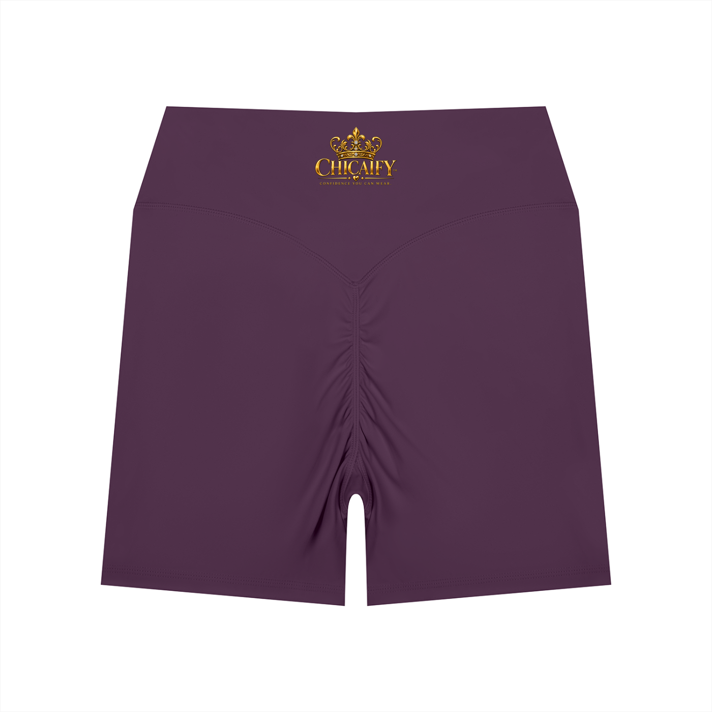 Chicaify Signiture Women’s High Waisted Yoga Biker Shorts