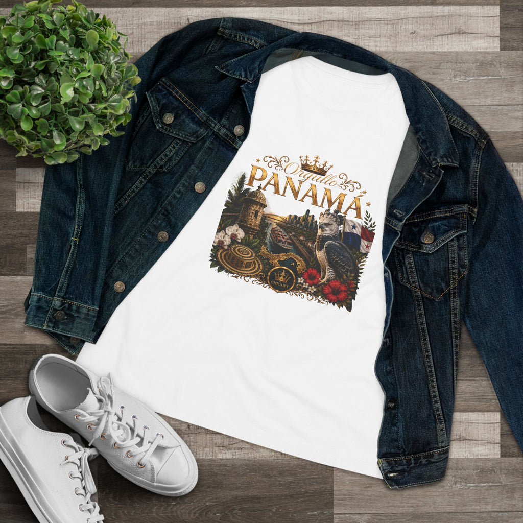 Orgullo Panamá — Raíces Unidas Women's Cotton Tee