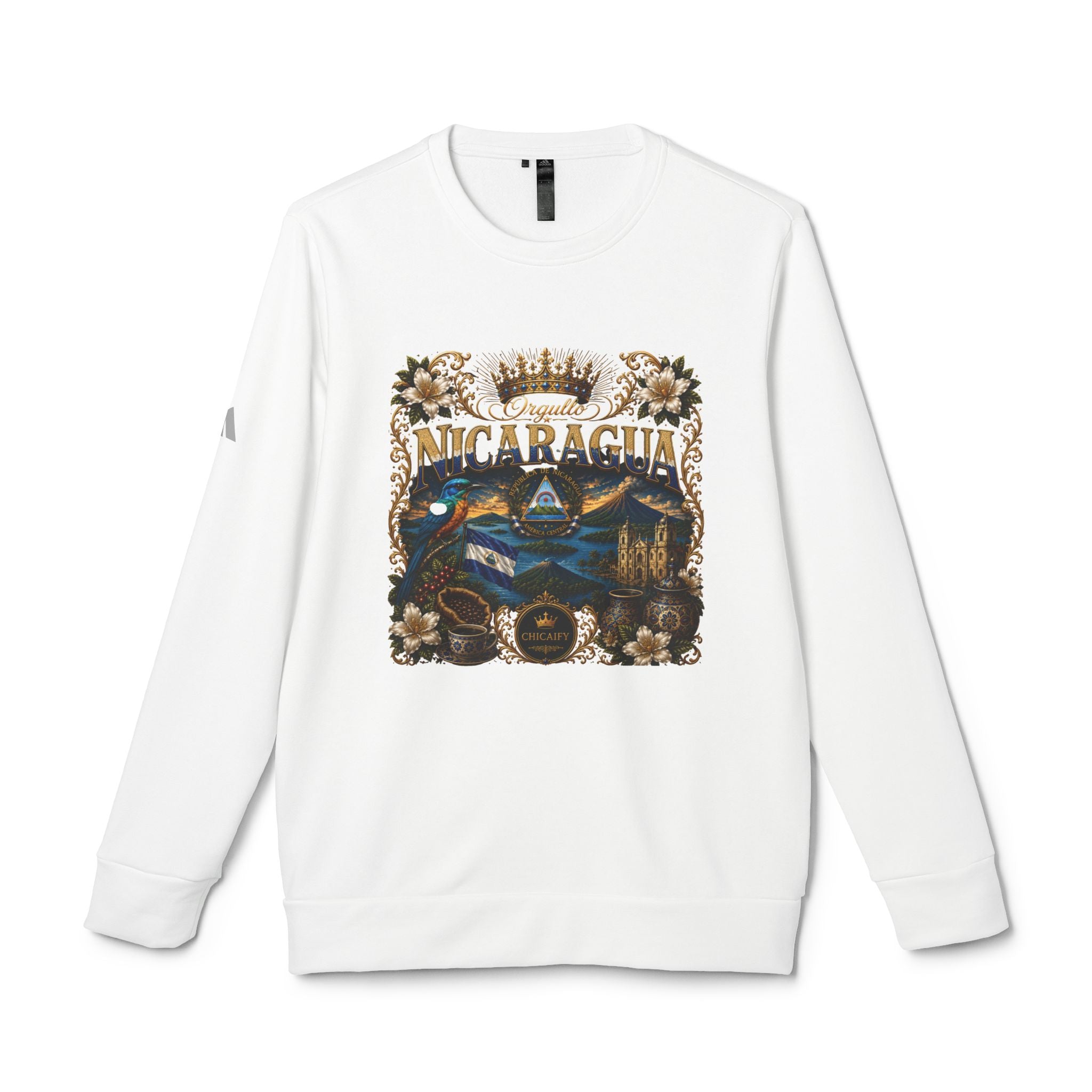 Raíces Unidas — Orgullo Nicaragua adidas Crewneck Sweatshirt