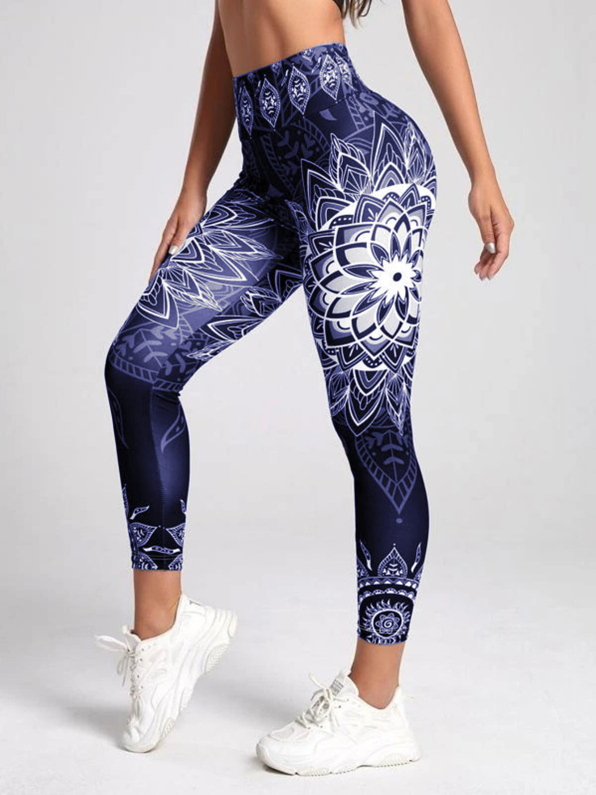 High-Waisted, Tummy-Control, Butt-Lifting, Quick-Dry, Ankle-Length Fitness Workout Leggings