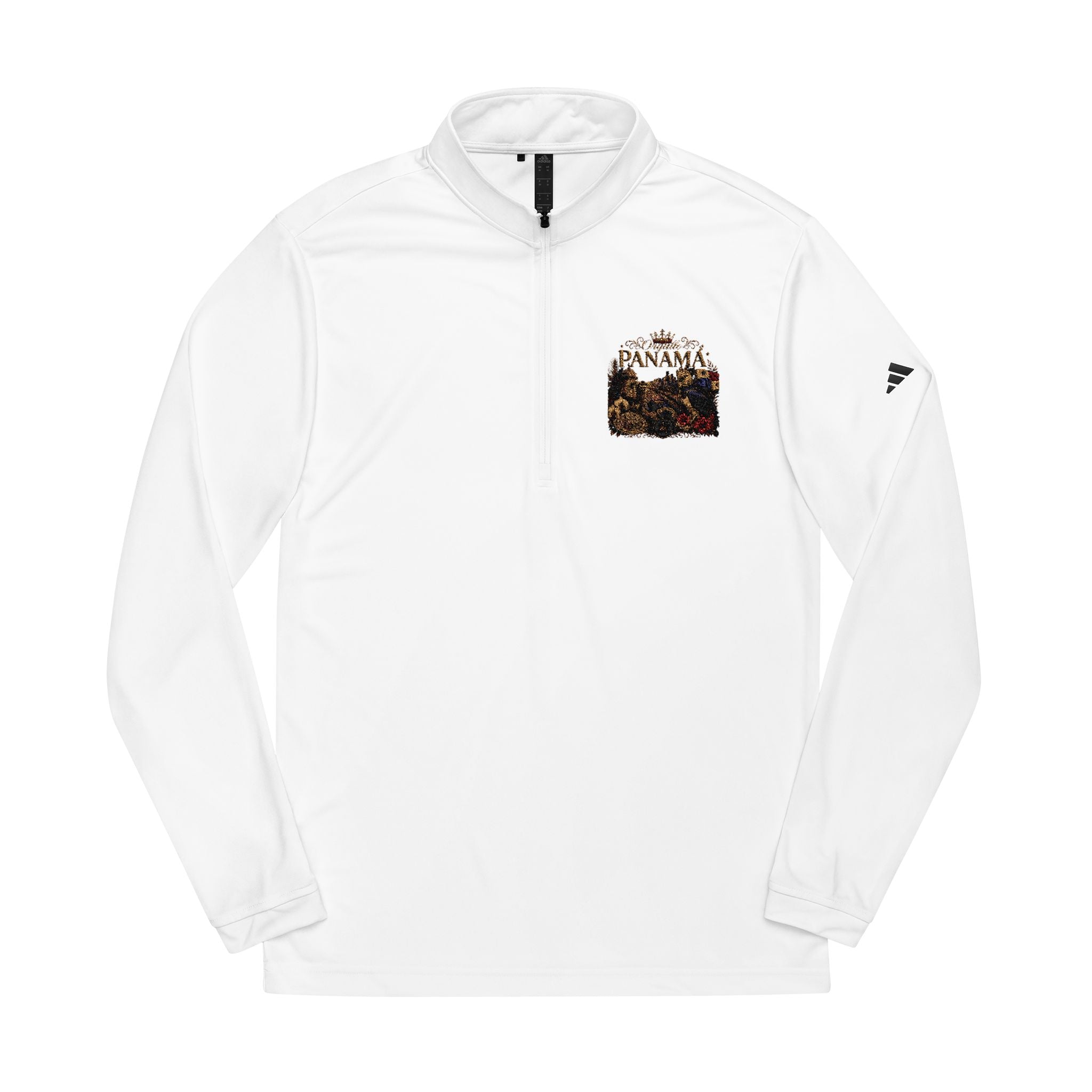 Orgullo Panamá — Raíces Unidas | adidas® Quarter-Zip Pullover (Embroidery)