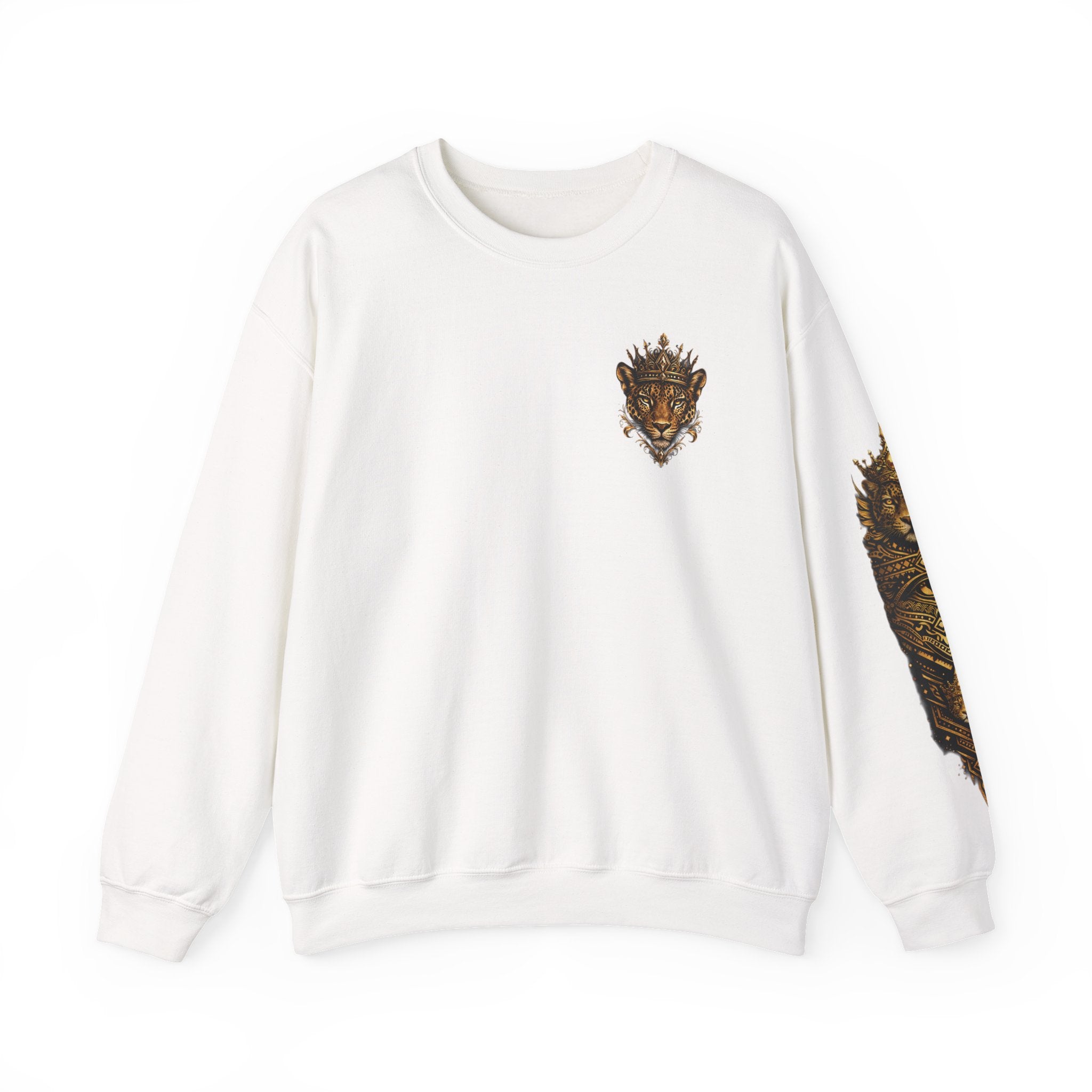Reina Salvaje – Jaguar Queen Crewneck Sweatshirt – "Reina Salvaje" Graphic