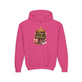 Youth Hoodie — "Mini Reina" Crown & Sneakers Graphic