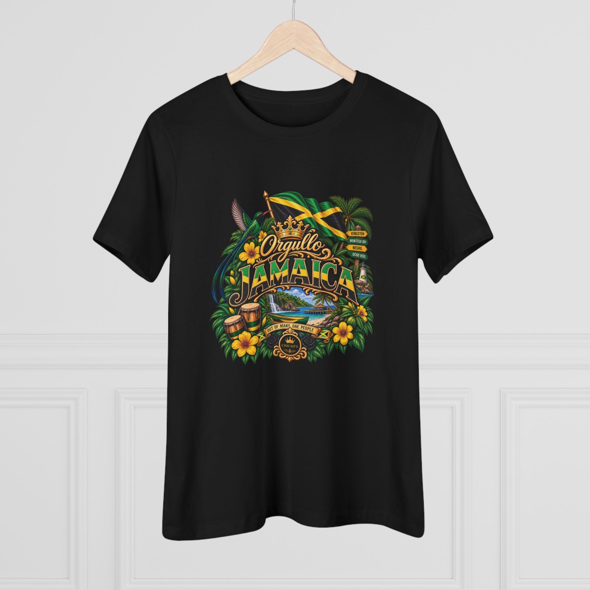 Orgullo Jamaica — Raíces Unidas Collection |  Cotton Tee