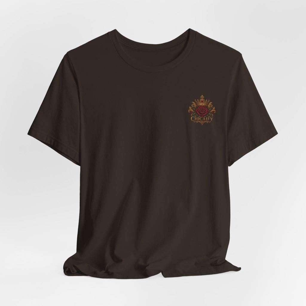 Adelita Rebelde – No Nací Para Obedecer | Chicaify Originals | Unisex Jersey Short Sleeve Tee