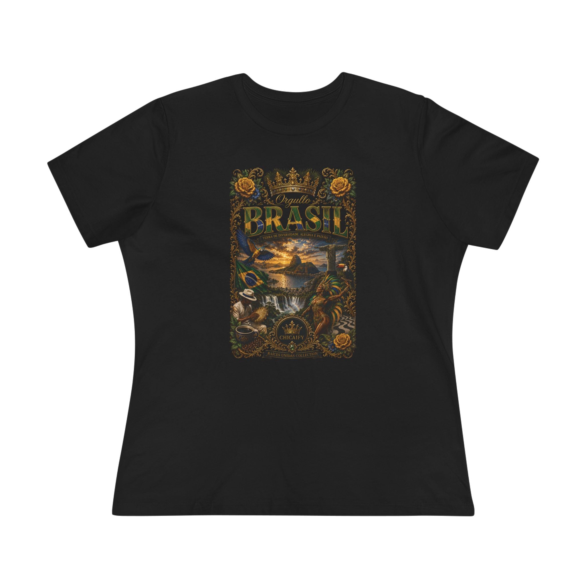 Brazil | Raices Unidas -Women's Cotton Tee