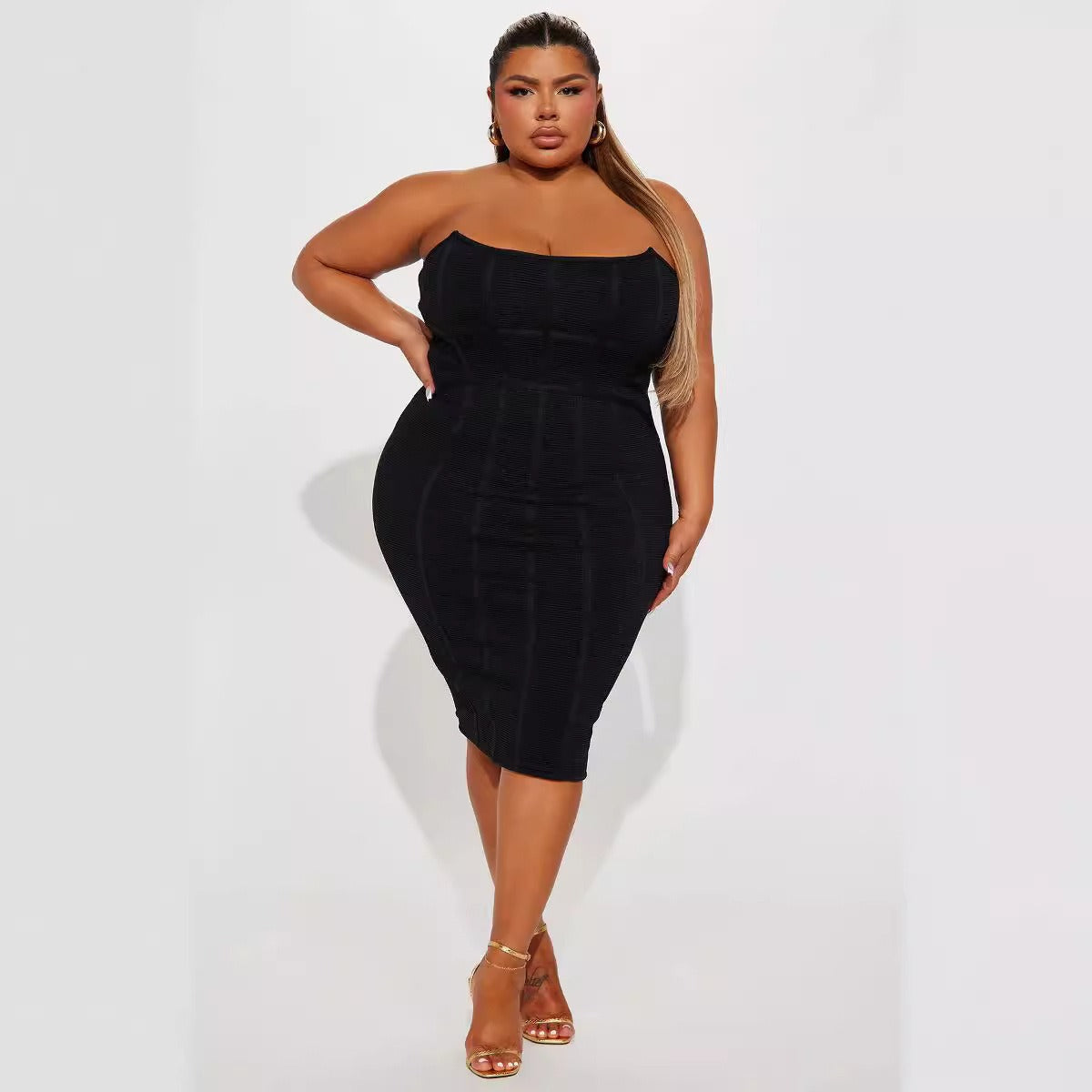 Sculpted Bandage Party Dress