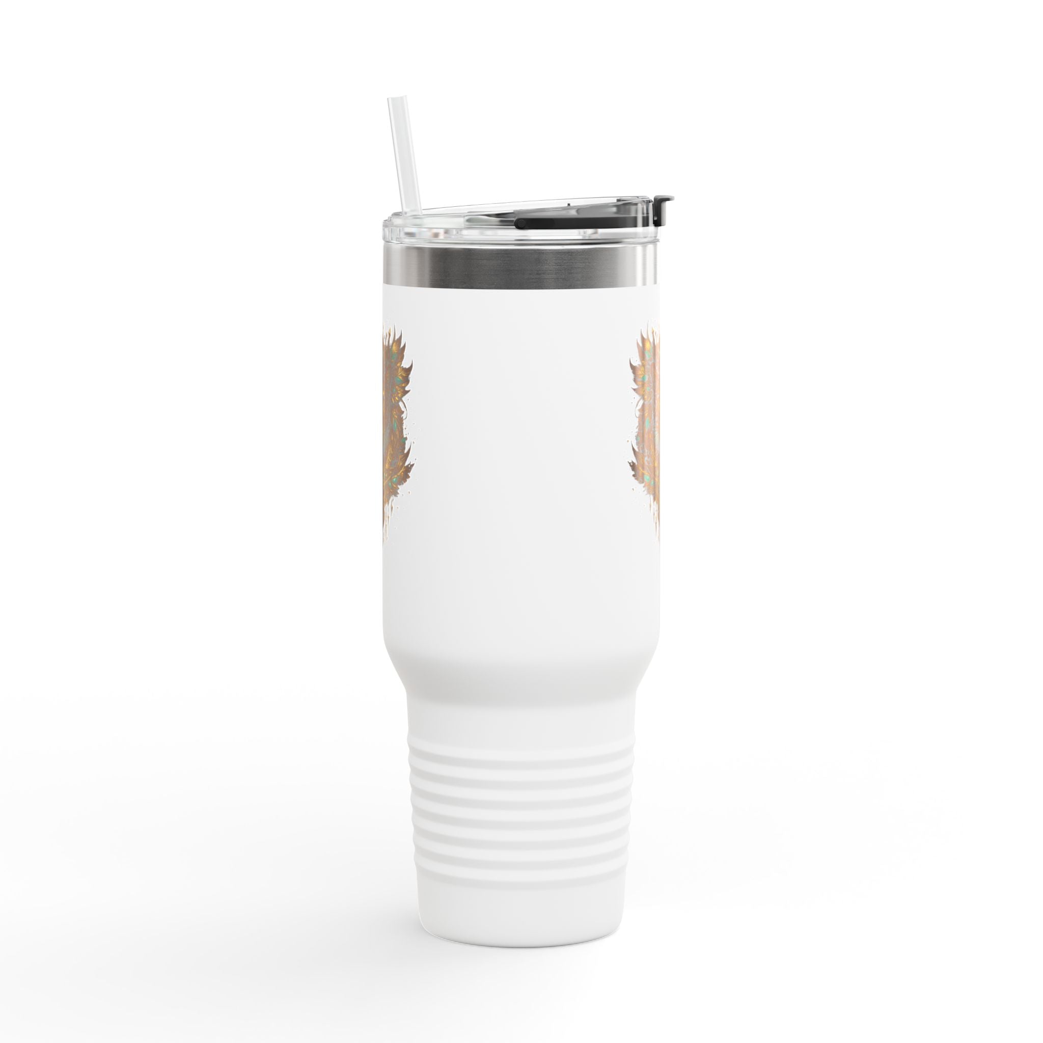 Golden Crowned Jaguar 40oz Insulated Travel Mug