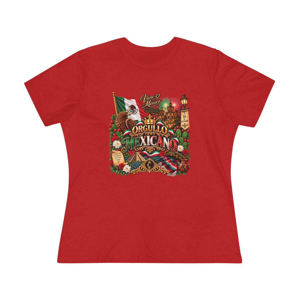 Orgullo Mexicano — Mexican Independence Day Edition | Women's Cotton Tee