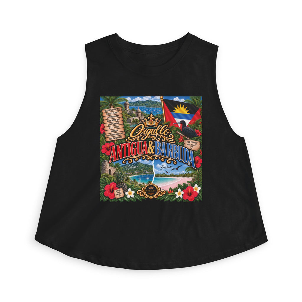 Orgullo Antigua & Barbuda — Raíces Unidas Collection | Crop Top