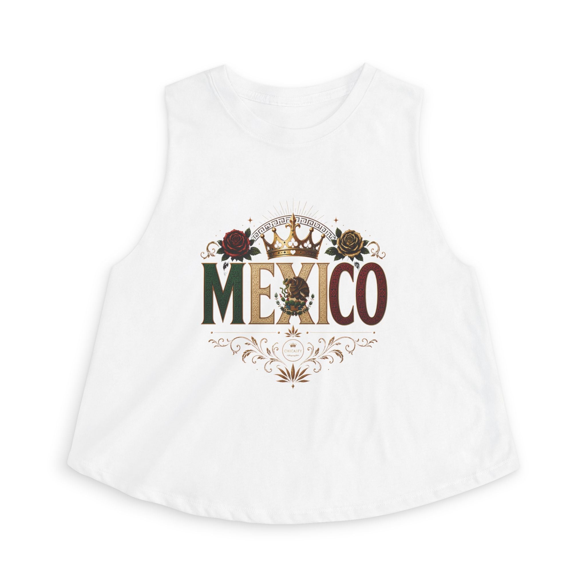 Orgullo Mexicano Crop Top — Graphic Women's Tank