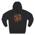 Chola Lux – Too Glam to Give a Damn | Three-Panel Fleece Hoodie
