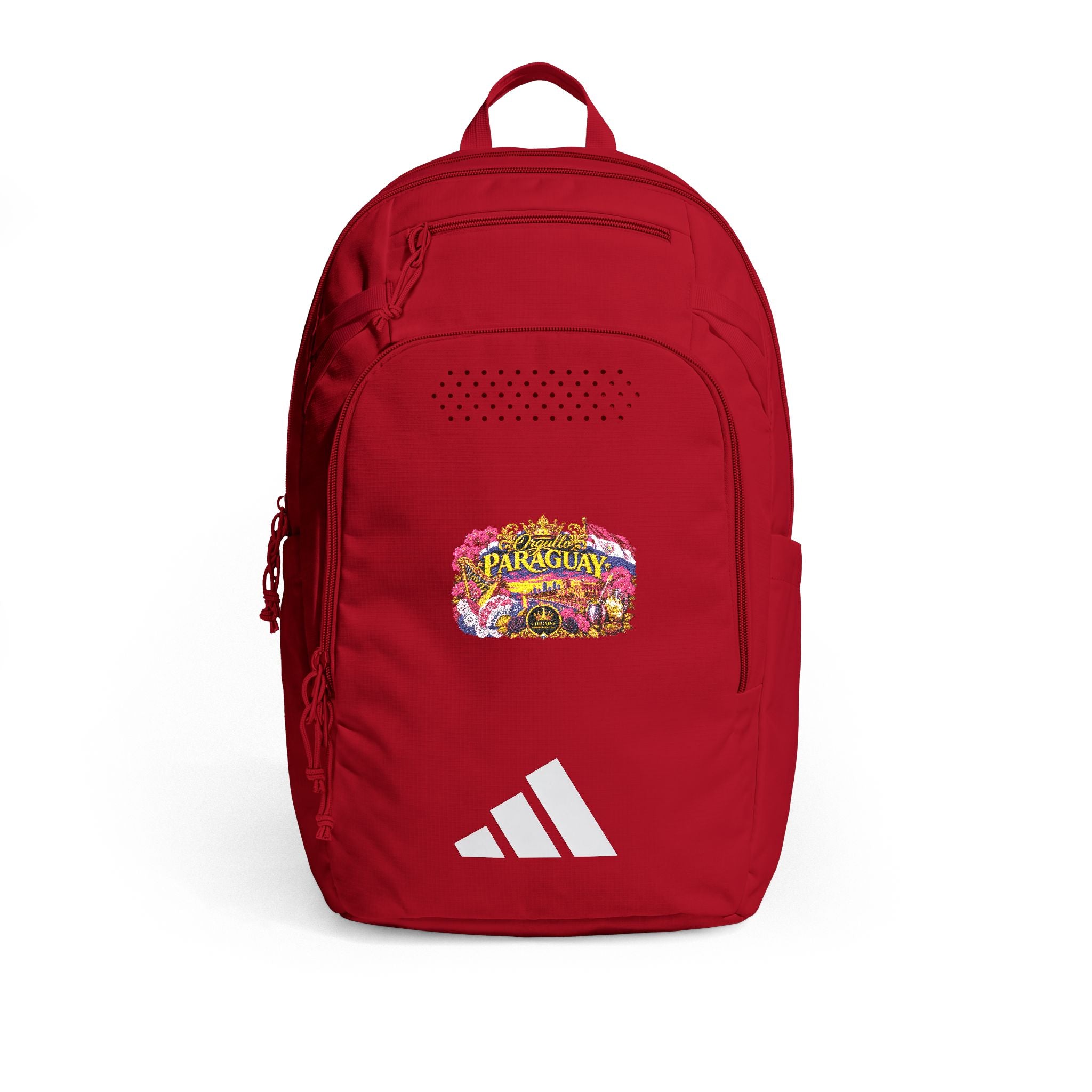 Orgullo Paraguay — Raíces Unidas Collection | adidas® Defender 5 Backpack (Embroidery)