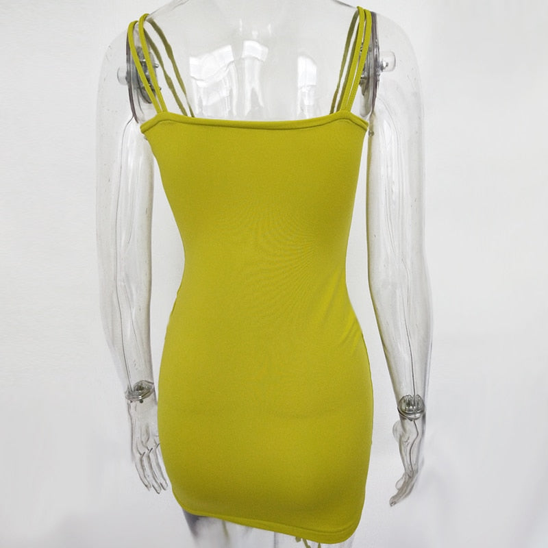 Sexy Backless Women Dress Strapless Bodycon