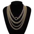 Chunky Cuban Chain Statement Necklace