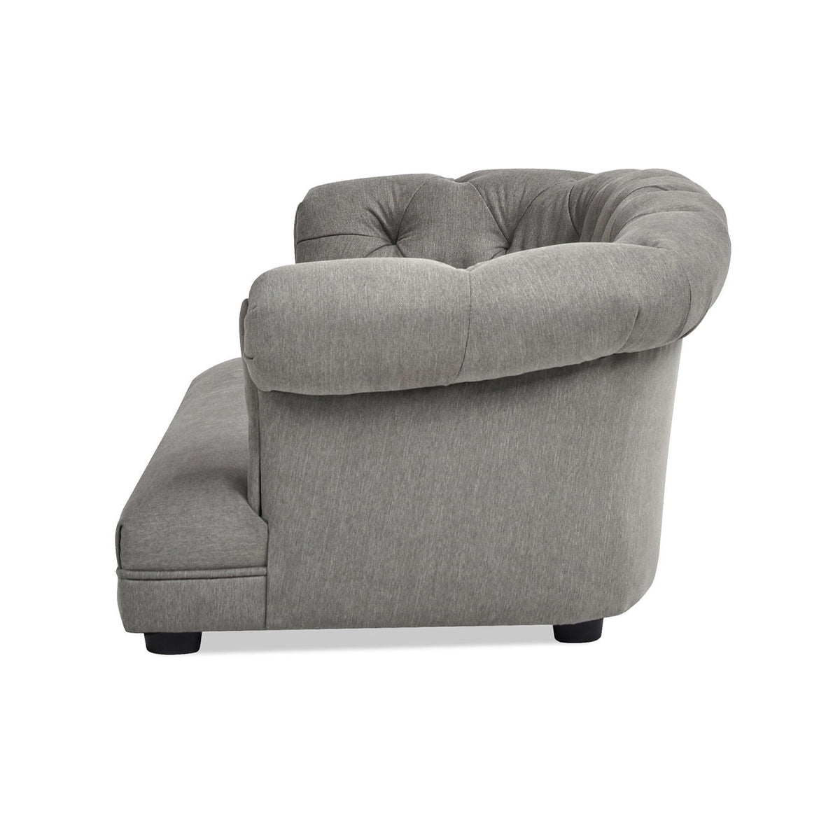 Chesterfield Dog Sofa Bed with High-Performance Upholstery - Medium