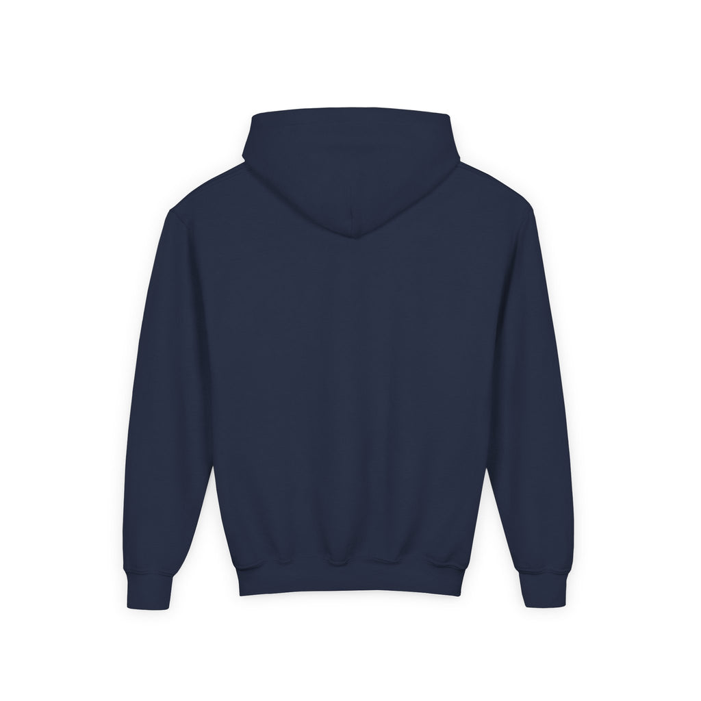 Youth Hoodie — "Raised by a Reina" Crowned Royalty Sweatshirt