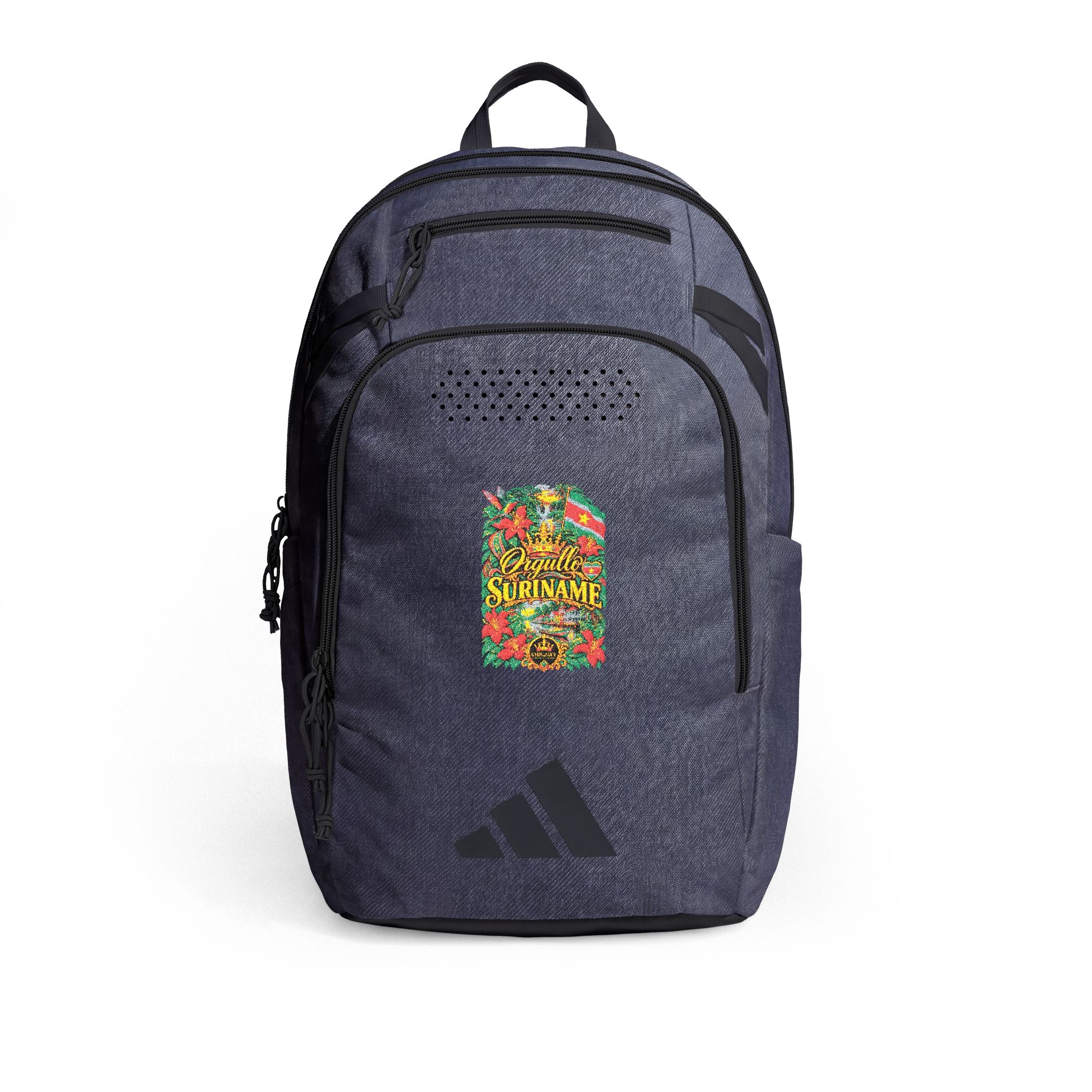 Orgullo Suriname — Raíces Unidas Collection | adidas® Defender 5 Backpack (Embroidery)
