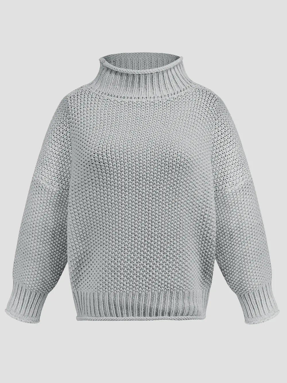 Classic Turtleneck Long-Sleeve Sweater