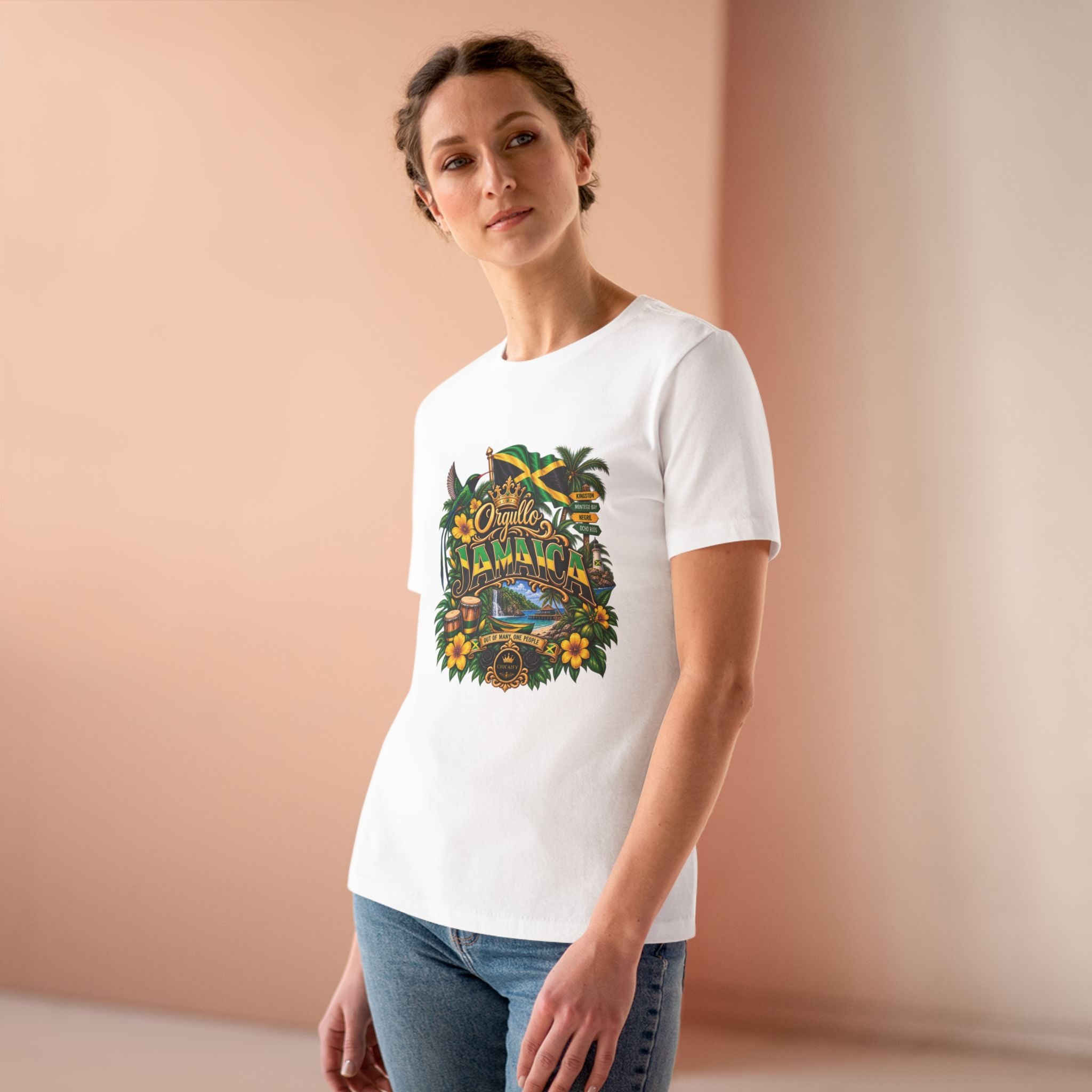 Orgullo Jamaica — Raíces Unidas Collection |  Cotton Tee