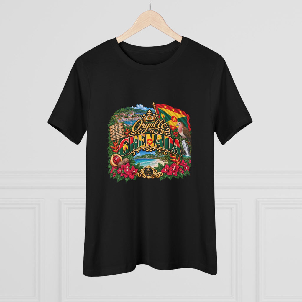 Orgullo Grenada — Raíces Unidas Collection Cotton Tee