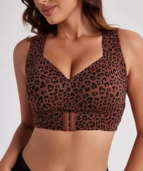 Posture-Support Push-Up Sports Bra