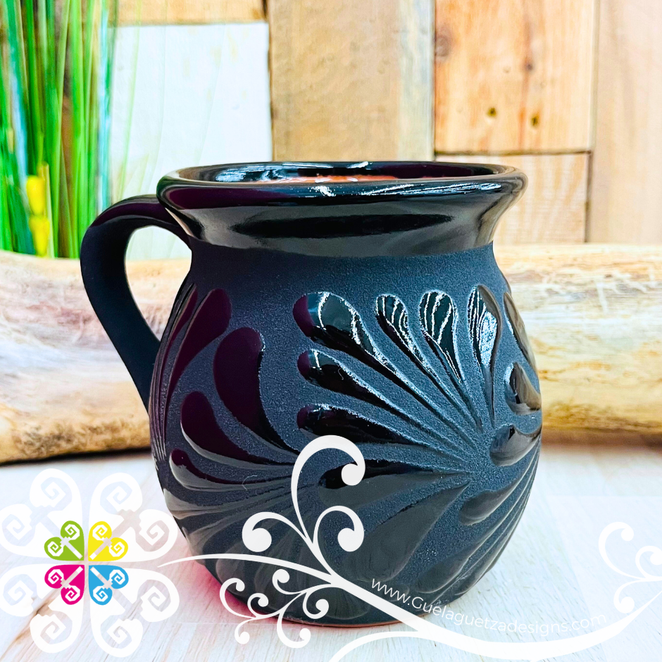 Black Espiga Pato Pitcher Set - 4 Mugs