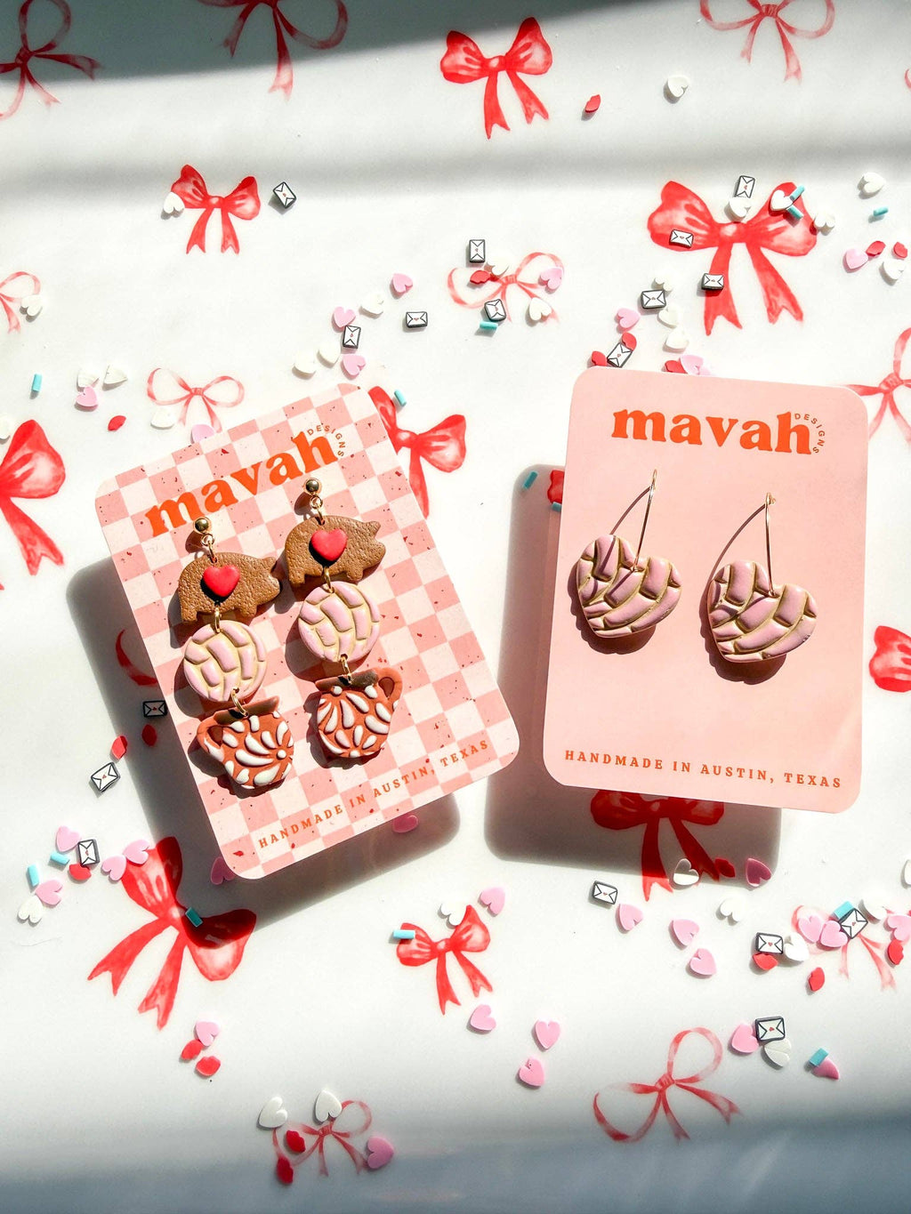 Corazón de Pan Dulce Earrings ❤️🥐