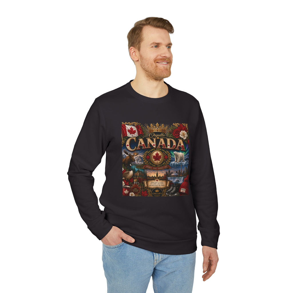 Orgullo Canada | Raíces Unidas Collection adidas Fleece Crewneck Sweatshirt