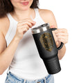 40oz Insulated Travel Mug — Raices de Oro Stainless Tumbler