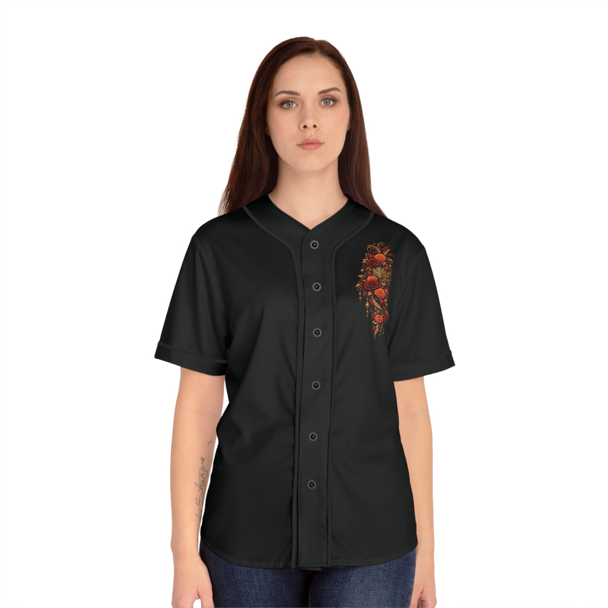Reina Azteca: Entre Rosas y Cempasúchil | 9Women's Jersey