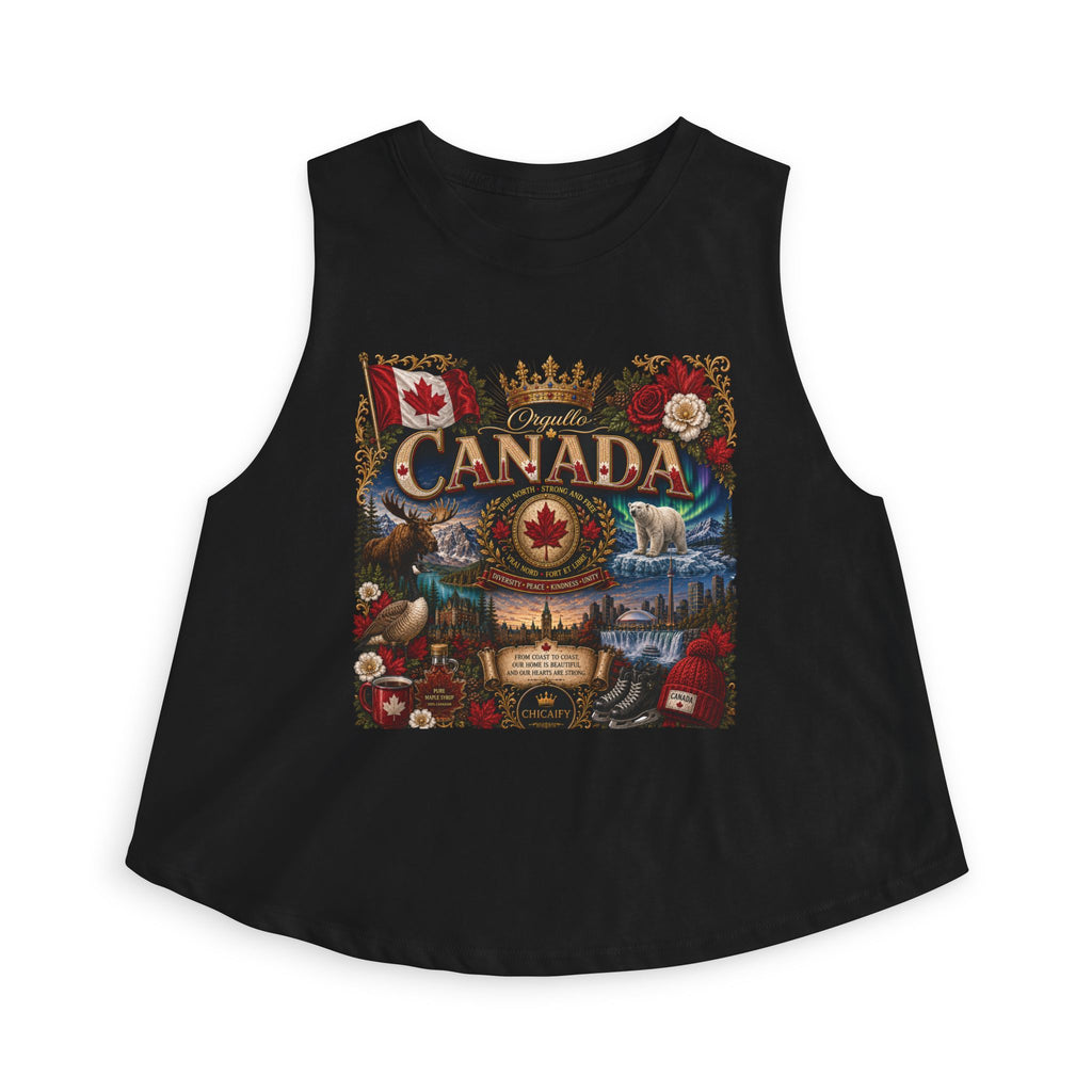 Orgullo Canada | Raíces Unidas Collection  Crop Top