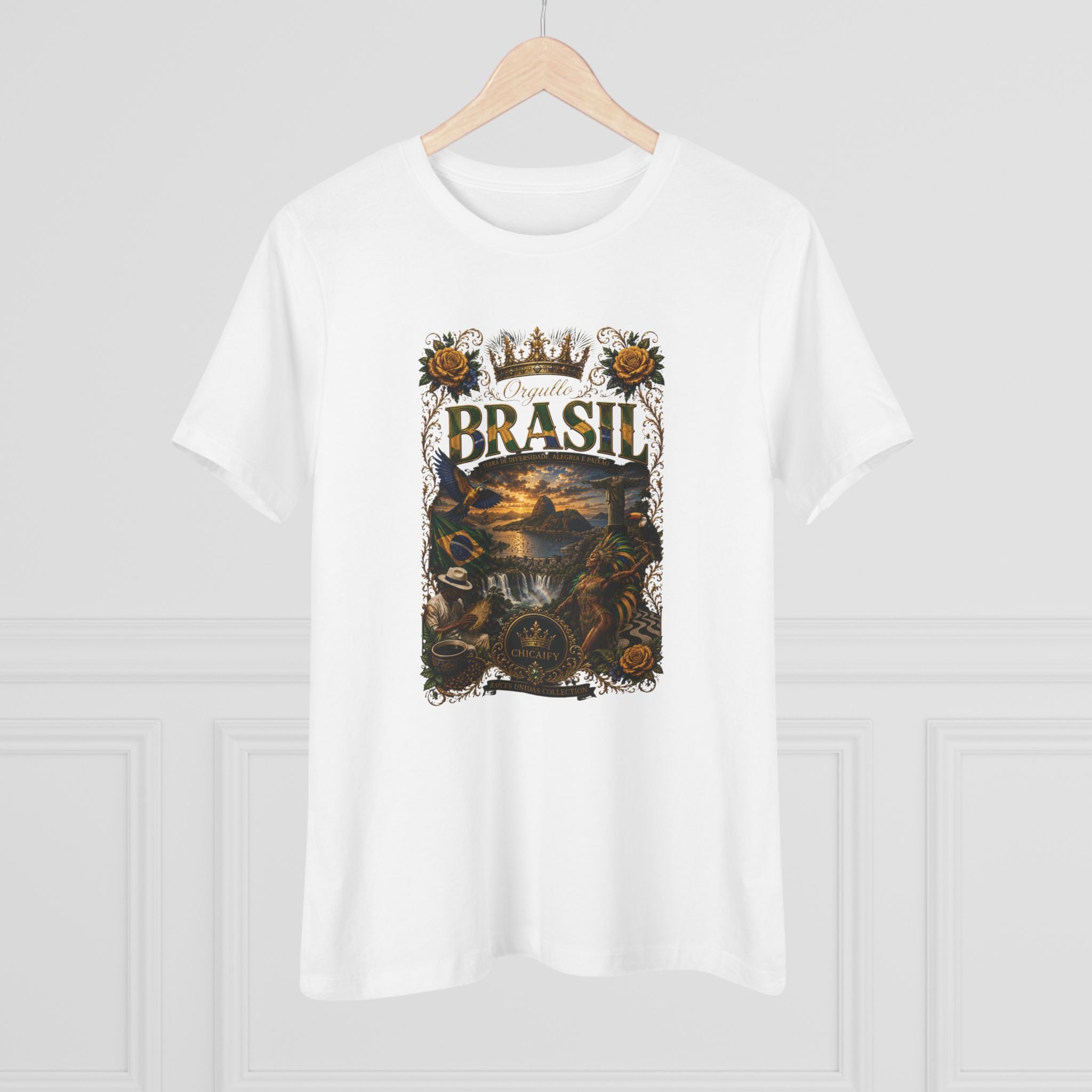 Brazil | Raices Unidas -Women's Cotton Tee
