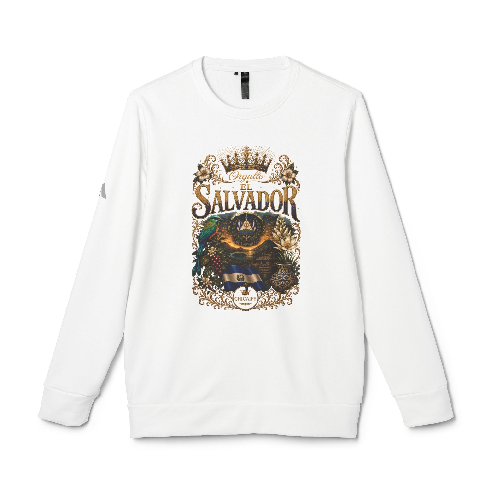Corazon de Volcanes / El Salvador Heritage  Adidas Crewneck Sweatshirt