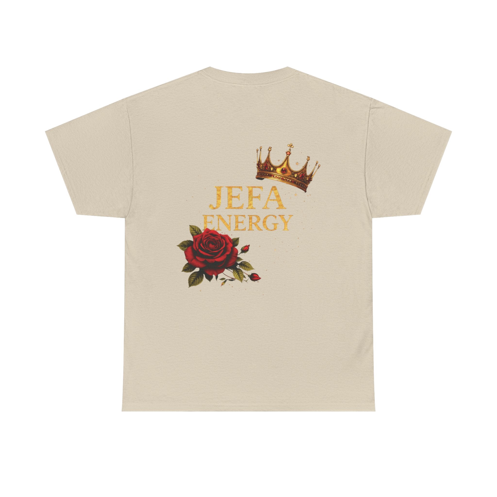 Jefa Energy T-Shirt — Rose & Crown Graphic Tee