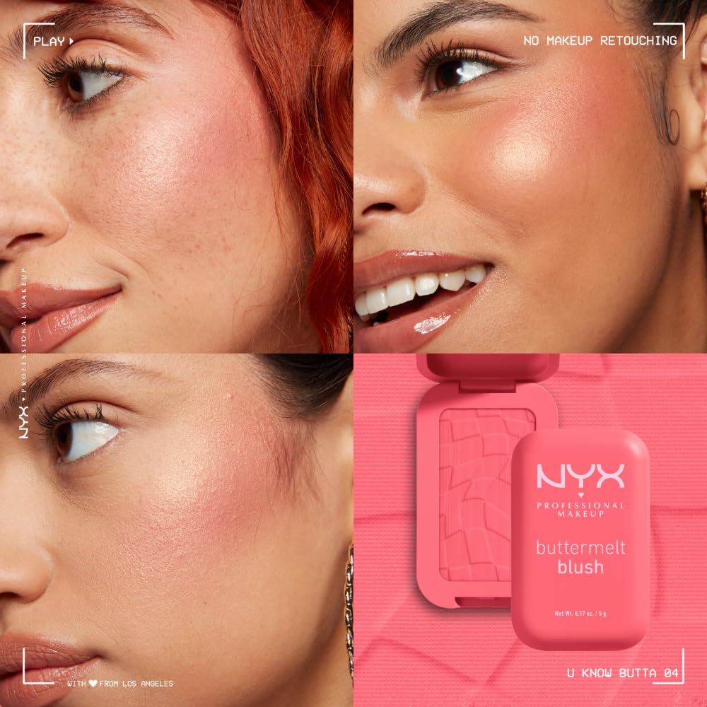 NYX Professional Makeup Buttermelt Powder Blush