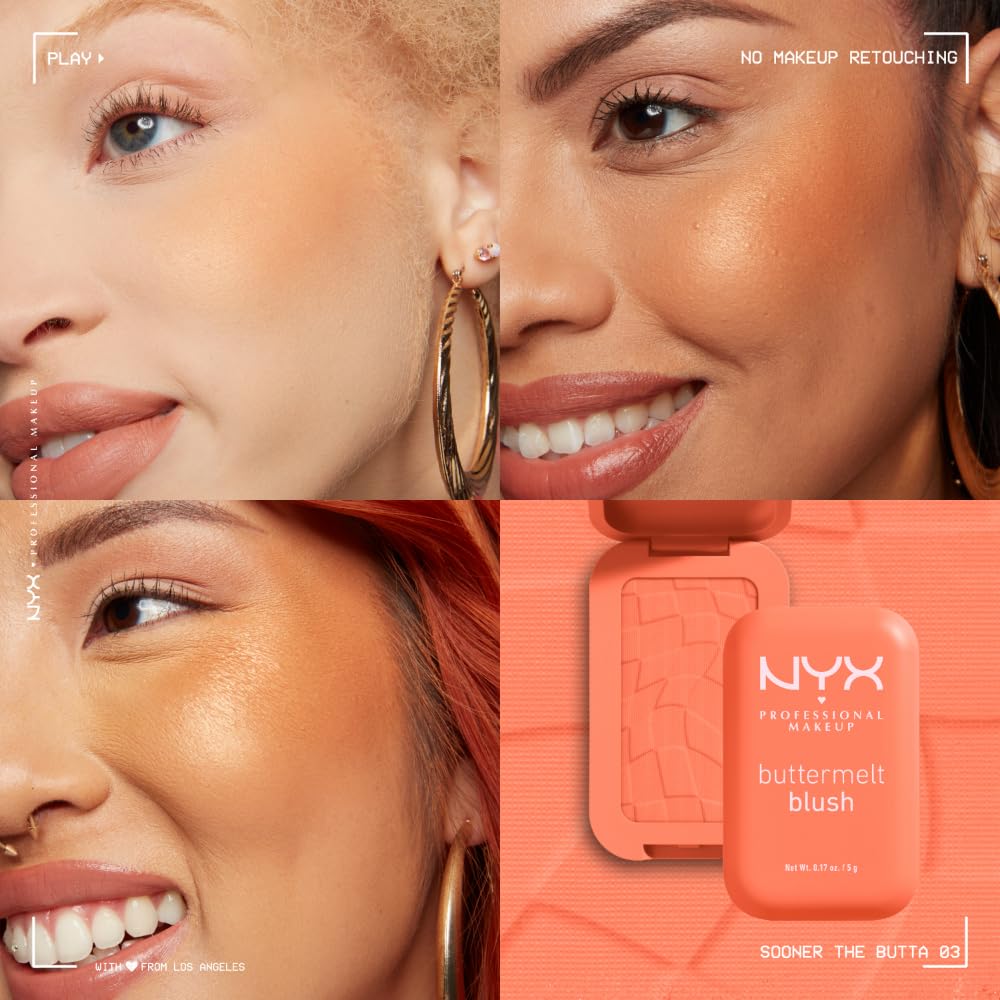 NYX Professional Makeup Buttermelt Powder Blush