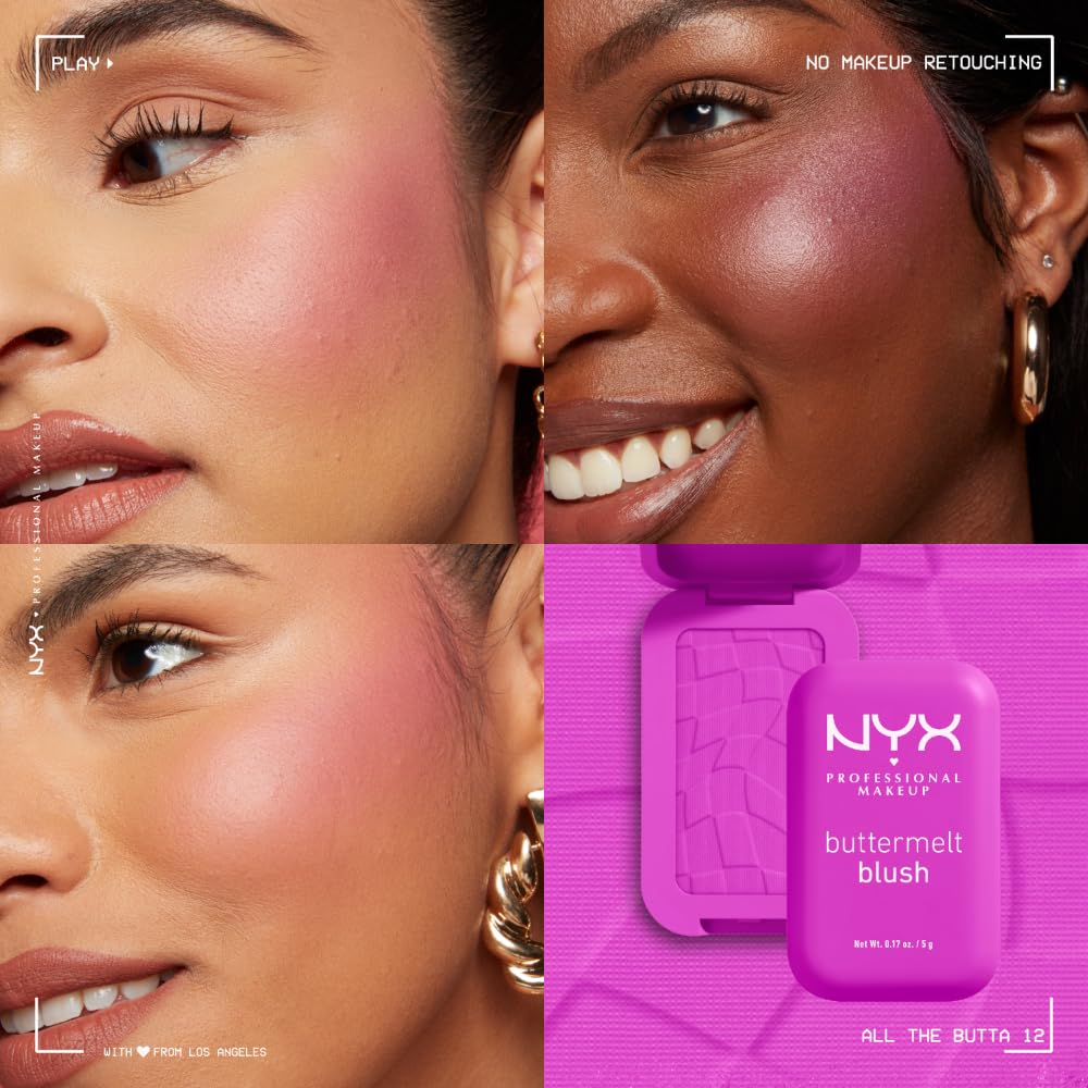 NYX Professional Makeup Buttermelt Powder Blush