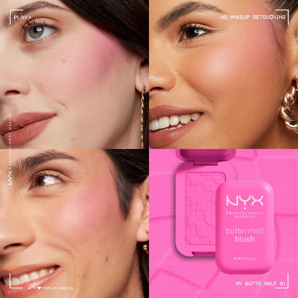 NYX Professional Makeup Buttermelt Powder Blush