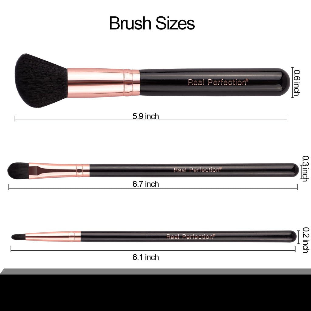 Real Perfection 16-Piece Makeup Brush Set