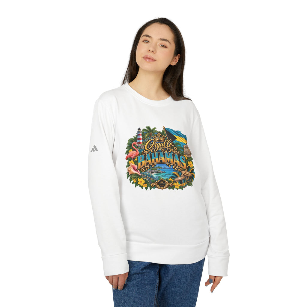 Orgullo Bahamas — Raíces Unidas Collection | adidas Fleece Crewneck Sweatshirt