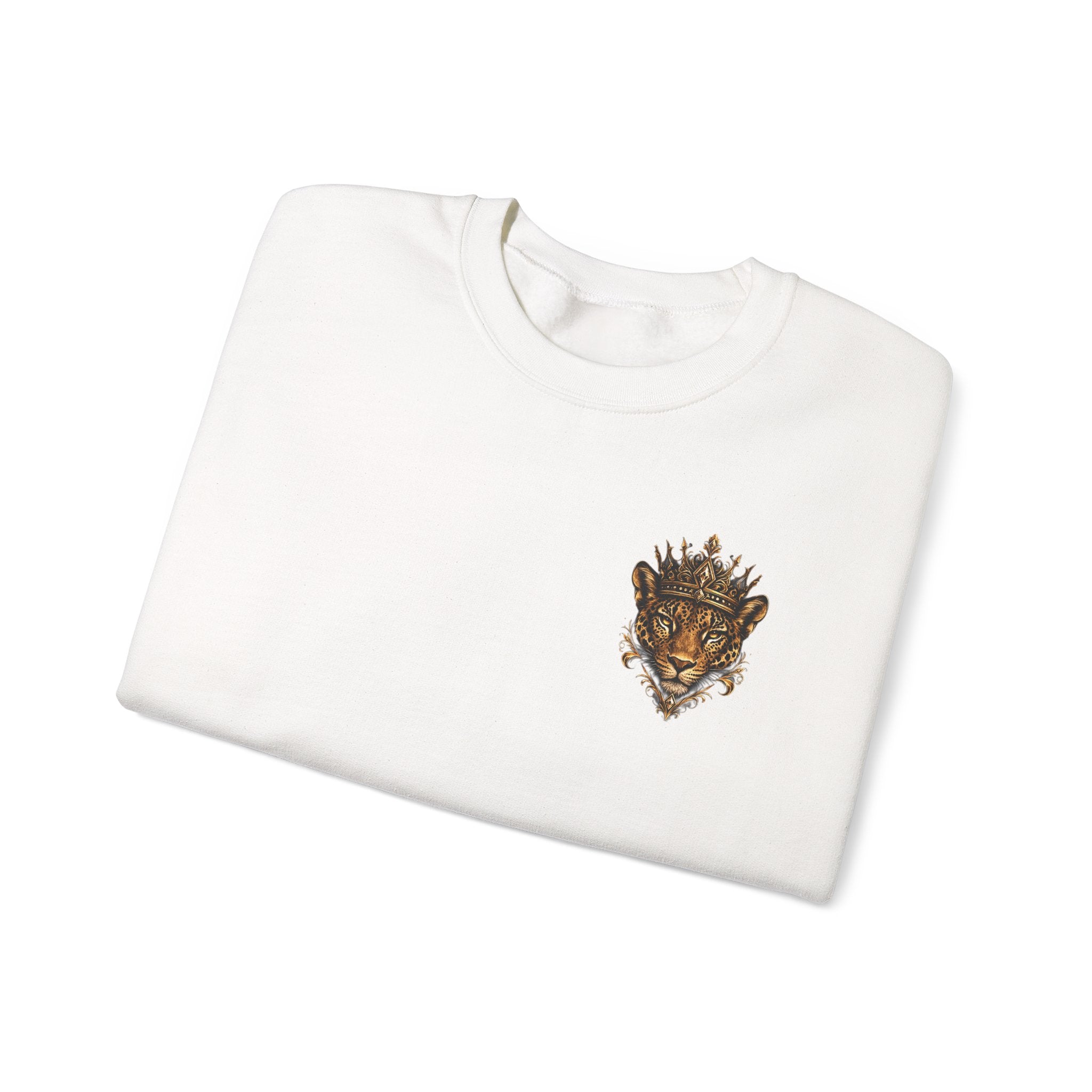 Reina Salvaje – Jaguar Queen Crewneck Sweatshirt – "Reina Salvaje" Graphic