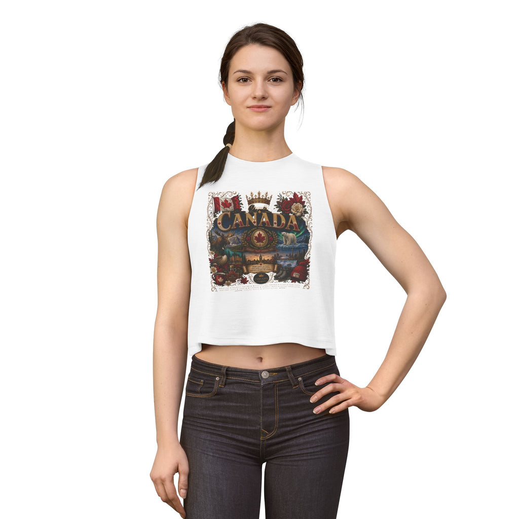 Orgullo Canada | Raíces Unidas Collection  Crop Top
