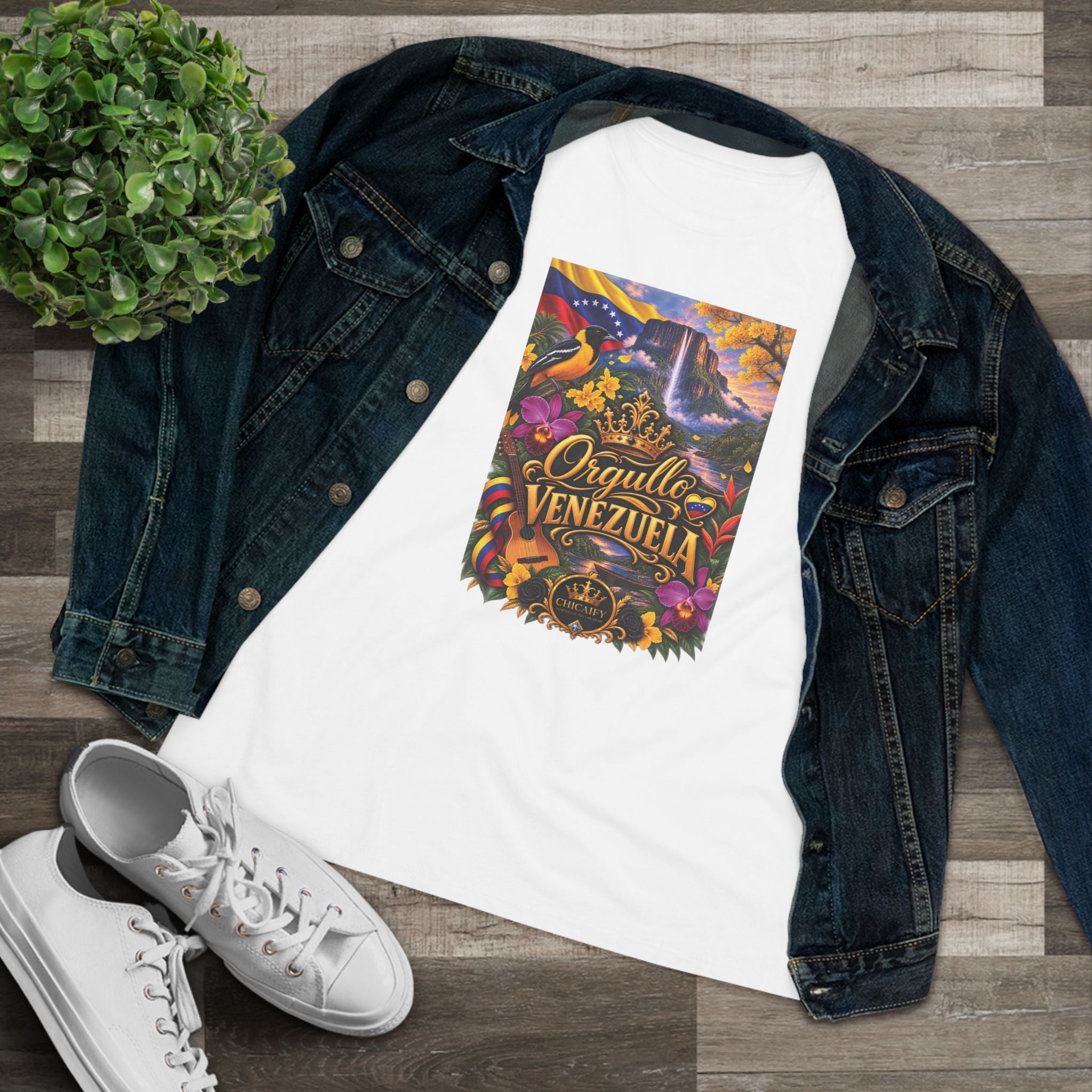 Orgullo Venezuela — Raíces Unidas Collection |  Cotton Tee