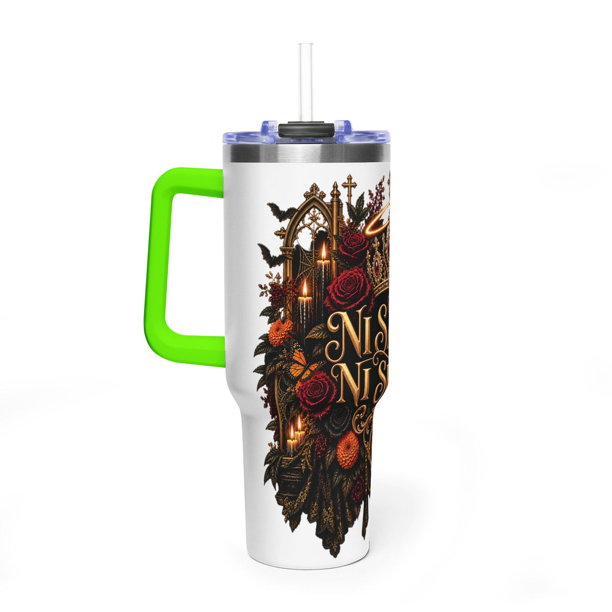 Ni Santa, Ni Sumisa | Vacuum Thermal Tumbler, 40oz