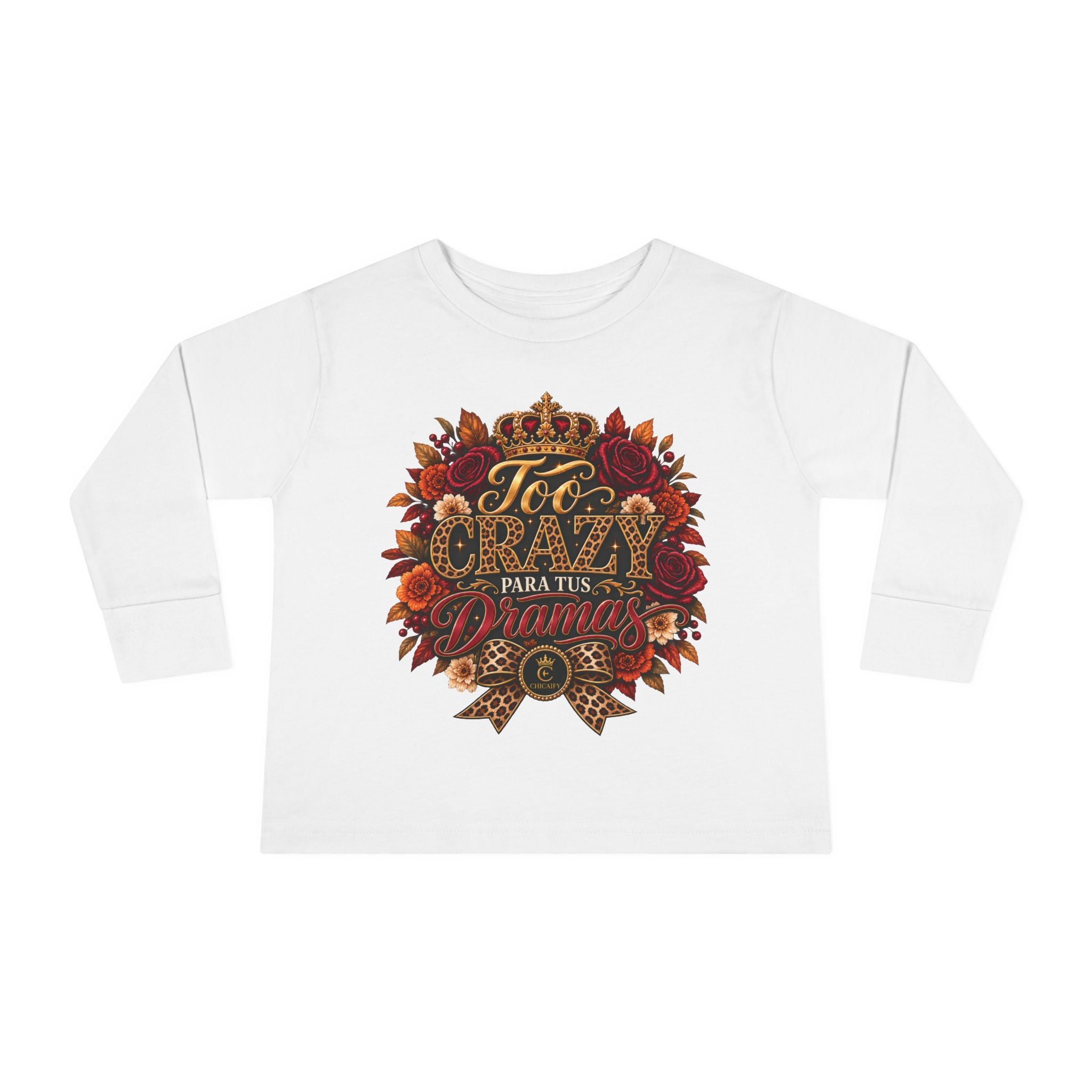 Too Crazy Para Tus Dramas – Jaguar Edition | Toddler Long Sleeve Tee