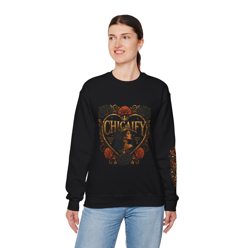 Chicaify® Be Bold. Take Up Space. Statement  Crewneck Sweatshirt