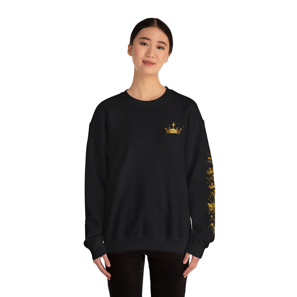 Gold Agave Crewneck — Raices de Jalisco Crown Sweatshirt