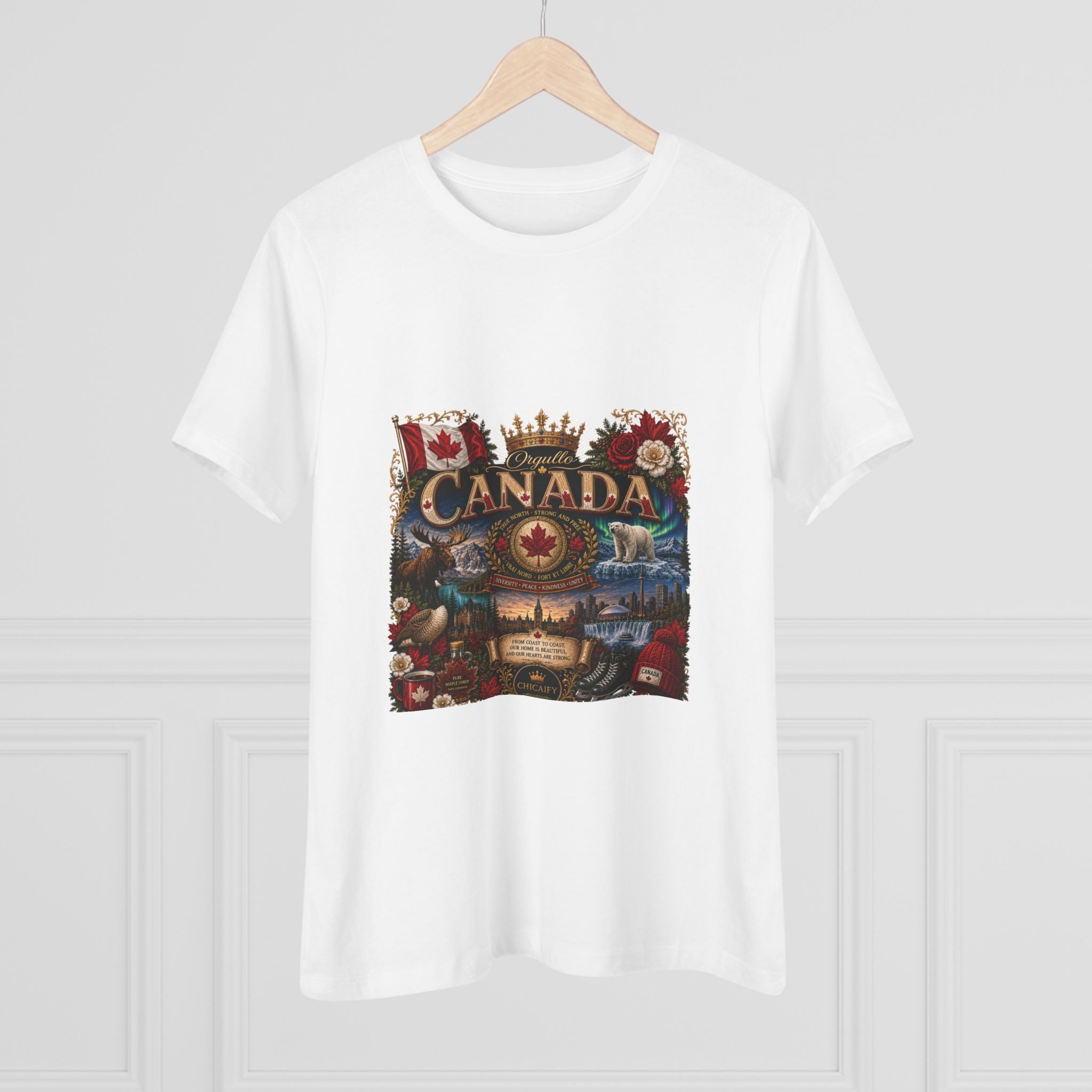 Orgullo Canada | Raíces Unidas Collection Cotton Tee