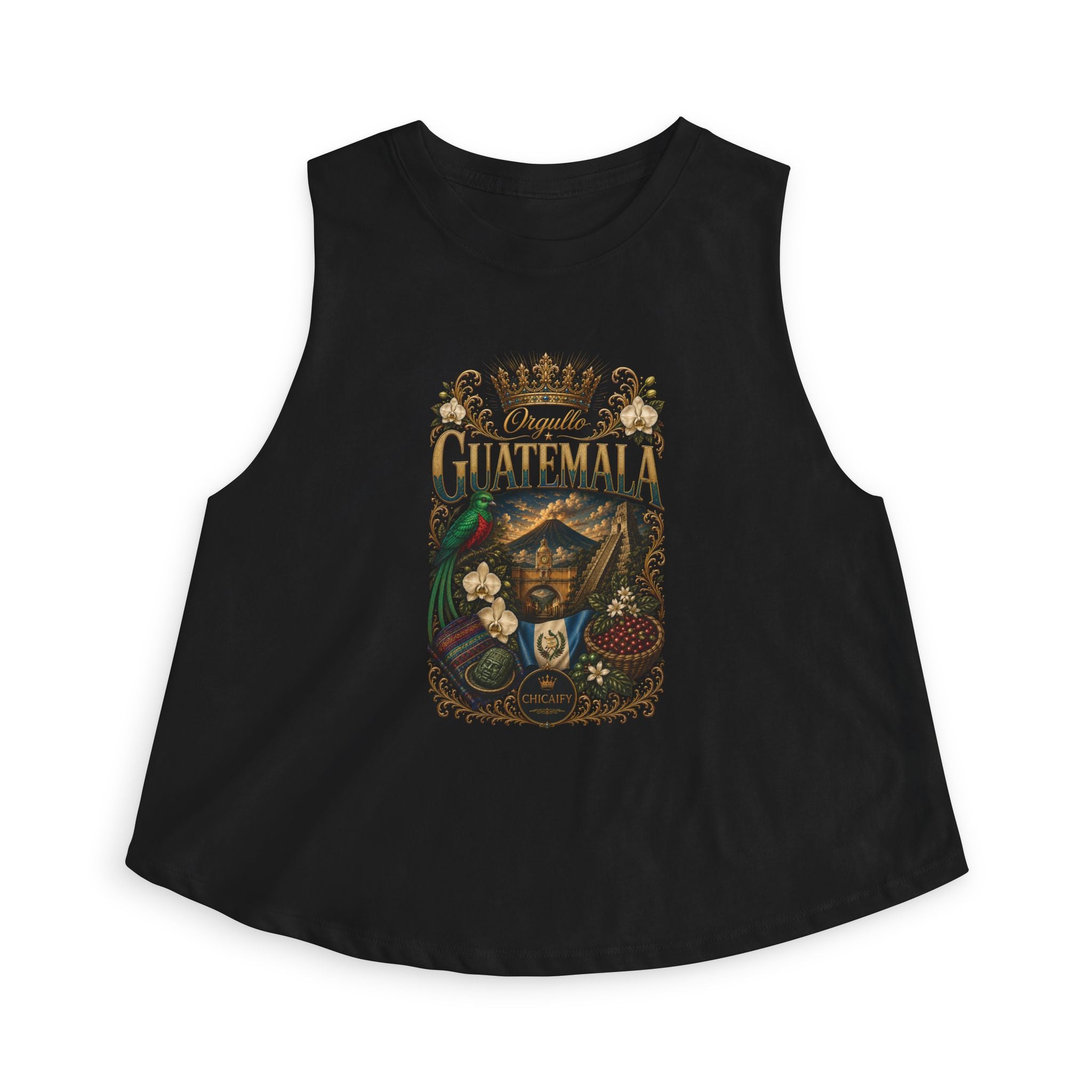Corazón de Jade | Guatemala Heritage Crop Top